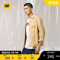 CAT Carter autumn jacket mens multi-pocket design Deep khaki coat counter same model