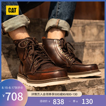 CAT carter evergreen mens shoes old retro non-slip breathable tooling boots mens Martin boots