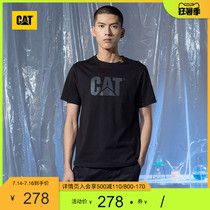 CAT carter 2021 summer new short-sleeved t-shirt mens logo printing moisture-absorbing breathable t-shirt mens counter with the same