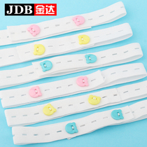 Baby adjustable elastic band wide newborn fixing belt baby diaper buckle diaper belt buckle
