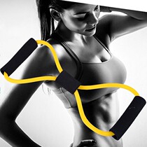 8-character tension device home fitness elastic belt yoga equipment female practice shoulder beauty back artifact stretcher eight-character rope