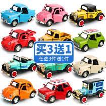 Childrens car toy boy alloy simulation toy car set All kinds of car models Baby mini car