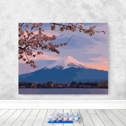 富士山油画-富士山油画促销价格、富士山油画品牌- 淘宝