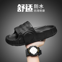 Slippers Mens Summer 2022 New Men Outside Wearing Non-slip Soft Bottom Stompers Cool Shoes Casual 100 Lapped Cool Drag Male