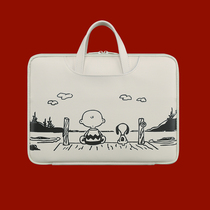 Portable lever computer bag for Xiaomi Apple Lenovo HP Huawei Glory MagicBook13 14 15 6 16 1 inch with tie rod nice cute creative simple notebook