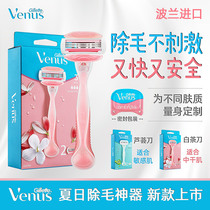 Gillette Venus Hair removal artifact lady shaving knife hair removal knife head armpit hair private leg hair hair hair hair hair removal cream