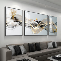 Abstract atmospheric diamond painting fortune tree Elk cross stitch 2020 new thread embroidery living room simple diamond embroidery triptych