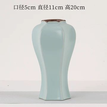 契阔天青釉陶瓷花瓶-契阔天青釉陶瓷花瓶促销价格、契阔天青釉陶瓷花瓶