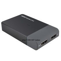 USB3 0 TV recording box HD live acquisition card 4K input free drive with decoding with HDMI loop out