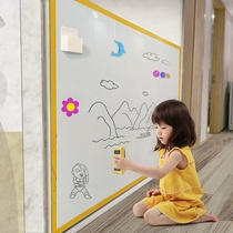Soft whiteboard wall sticker Magnetic removable magnetometric whiteboard Home children Blackboard wall Self-adhesive graffiti wall film stickers
