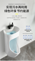 Lixin for Hengjie Kohler TOTO urinal hanging wall adult mens bathroom home black ceramics