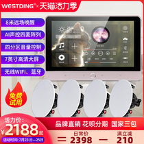 Westin XT9 smart home background music host Family whole house system set Ceiling sound controller