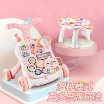 Toddler trolley baby anti-rollover multifunctional childrens toys baby learning walking artifact learning children children children