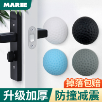 Free Punch Door Suction Silicone Door Bumper Against Collision Door Blocking Door Blocking Door Bumper Door Top Home Cushion Mute 1 Only Fit