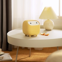 Desktop trash can home bedroom bedside bed small table box cute mini office table small paper basket