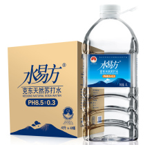 Shuiyfang Kedong Natural Soda 4L * 4 barrels of whole box without adding weak alkaline drinking water soda