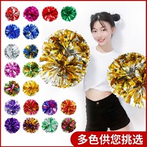 Cheerleading team Flower Dance Flower Ball Square Dance Dance Flower Ball school cheerleading performance props holding flowers