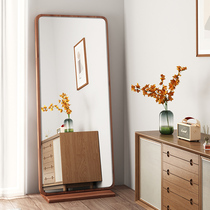 ins Simple full-length mirror Home adjustable wall full-length mirror Bedroom stereo mirror Girl fitting floor mirror