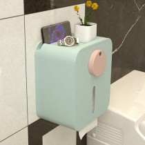 Toilet tissue box paper paper toilet paper towel rack toilet household non-perforated creative waterproof
