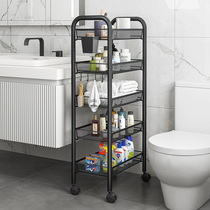 Toilet Bathroom Shelf Shelving Toilet Washroom Facebasin Rack Home Ground Floor Trolley Bath Containing Shelf