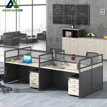 Desk chair combination minimalist Hyundai 2 4 6 People with station table Staff Screen Desk Staff Table Office Furniture