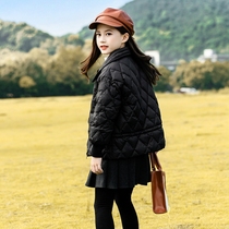 Childrens down clothes girls 2021 new winter clothing children with light and thin down clothes girls big children winter thickened coats
