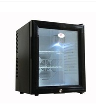 Refrigerated display cabinet Commercial vertical small refrigerator sample list door glass ice bar Household fruit tea fresh cabinet