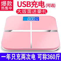  Electronic scale Weight scale Household scale Weight scale Charging body scale Commercial scale Weight loss weighing device Fitness precision scale