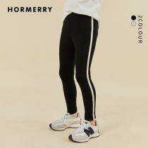 Hermione Dress 2022 Spring New Products Children Pure Cotton Webbing Side Bar Elastic Small Leggings Pants Womens Bottom Pants