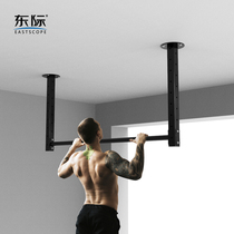 Dongji ceiling lift up ceiling raised horizontal bar balcony fitness equipment single pole frame height adjustable