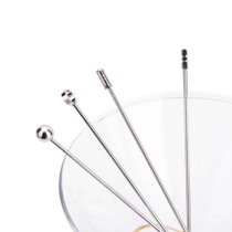 304 Stainless Steel Cocktail Shot Martini Wine Needle Decoration Olive Needle Fork Fruit Spae Wine Cup Decoration