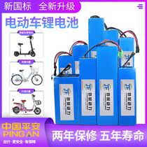 Scooter 36V lithium battery 24V large capacity electric folding bicycle 48V custom built-in universal battery core