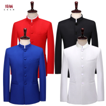 Chinese style Republic of China stage performance costumes Zhongshan students May 4th Youth Mens Chorus Performance dress