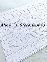 cutting template DIY mold cutting die greeting card album Scrapbook making tool Christmas lace