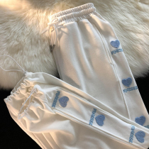 Girl Foreign Air Sports Pants Spring Autumn 2022 New Spring Dress Pants Childrens Wear Pants Big Kids Casual Outwear Long Pants