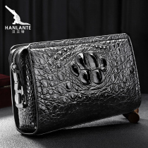 Hanrand Thai avocado leather handbag man leather long style leather bag coded lock large capacity pure leather new man bag