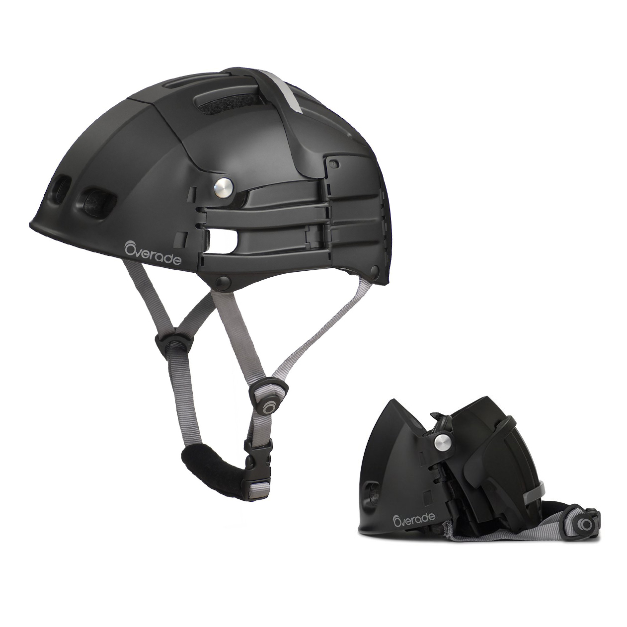 Overade foldable bicycle helmet helmet Plixi Foldable Bicycle Helmet