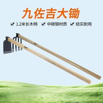 Jiuzoji Tahoe Head Home Wood Handle Long Handle Agricultural Garden Art Tools Farm Furniture Outdoor Weeding Vegetable Garden Variety