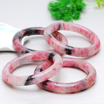  Hui rose cherry blossom stone bracelet drop earrings baby bracelet degaussing crystal live garnet zinc red rose spot