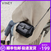 Small ck leather womens bag 2020 new crossbody bag tide summer 2021 chain bag fashion shoulder armpit bag