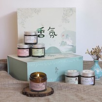 Scented candle fragrance Essential oil Home bedroom lasting creative decoration Birthday gift Fragrance gift box Souvenir