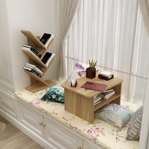 Floating window tea table tatami table Japanese small tea table kang table windowsill table balcony desk floating window computer table bookcase