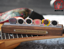 (Beast Claw instrument)Gearxxx Black Walnut Handmade guitar pick holder Collection storage display pick