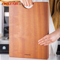 Lingfeng whole wood thickened black sandalwood cutting board chopping board solid wood household mildew-proof rolling face plate Round Square vegetable Pier