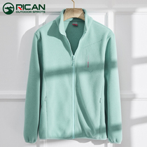 OUTDOOR GRIP SUEDE COAT WOMAN DOUBLE SIDED ROCKING GRAIN SUEDE JACKET MALE WARM PLUS SUEDE THICKENED AUTUMN WINTER BIG CODE SUBMACHINE CLOTHING LINER