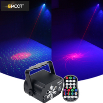 2020 new UV Mini Laser Light 6 hole 60 pattern starry sky projection light KTV bar home colorful flash