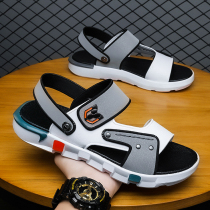 Hon Stars Red Stark Sandals Sandals Mens Summer Outwear Sports Casual Beach Dual-use Cool Drag Non-slip Driving Slippers