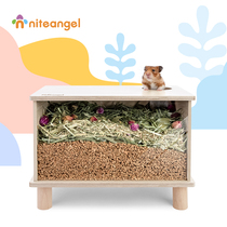 Niteangel Aite Hamster Digging House Acrylic Peeping House Cork Grain Digging Planing Thick Prepaving Nest