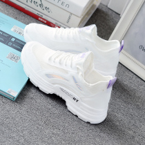Summer small white shoes women 2022 new 100 hitch womens shoes flat bottom thin net shoes breathable mesh flat sneakers