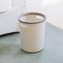 Nordic style ins trash can home simple modern cute girl bedroom living room light luxury Net red high-end paper basket